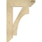 Ekena Millwork Westlake Slat Rough Sawn Bracket, Douglas Fir, 4"W x 18"D x 26"H BKT04X18X26WTL06RDF - alternate 3